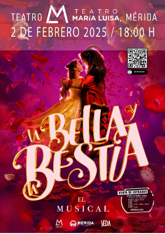 ‘La Bella y la Bestia’, un espectáculo inclusivo y mágico en el Teatro María Luisa