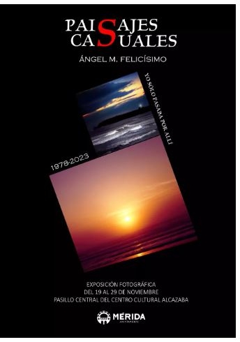 ‘Paisajes casuales’, 44 fotografías de Ángel Felicísimo en una exposición en el Centro Cultural Alcazaba