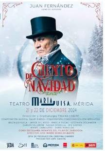 ‘Cuento de Navidad’, el clásico de Dickens, en el teatro María Luisa con Juan Fernández como protagonista