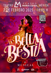 ‘La Bella y la Bestia’, un espectáculo inclusivo y mágico en el Teatro María Luisa