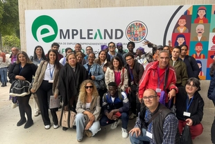 Participantes del Programa CRISOL Mérida asisten en Cáceres a la Feria de Empleo “Empleando” del SEXPE