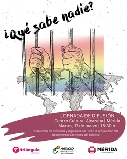 Jornada de difusión sobre Memoria Histórica, derechos humanos y realidades LGBTI en contextos de represión y conflicto