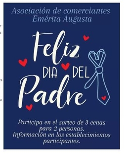 La Asociación de Comerciantes Emérita Augusta lanza una campaña con motivo del “Día del Padre” para dinamizar el comercio local