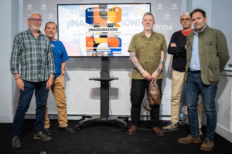 Mérida acogerá el 11 de abril la primera edición del Mercado de Arte Contemporáneo Comarcal `Mercarte 2026´, un evento cultural para promover el talen