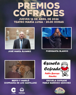 El Teatro María Luisa acoge este jueves la Gala de Premios Cofrades