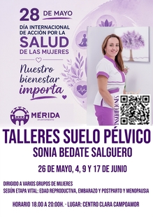 El Centro Clara Campoamor acogerá los Talleres de Suelo Pélvico con motivo del Día Internacional de Acción para la Salud de las Mujeres